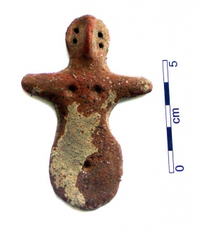 Terracotta female figurines