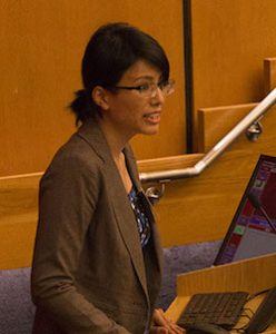 Elina Pradhan, president of the Harvard Chan Students for Nepal