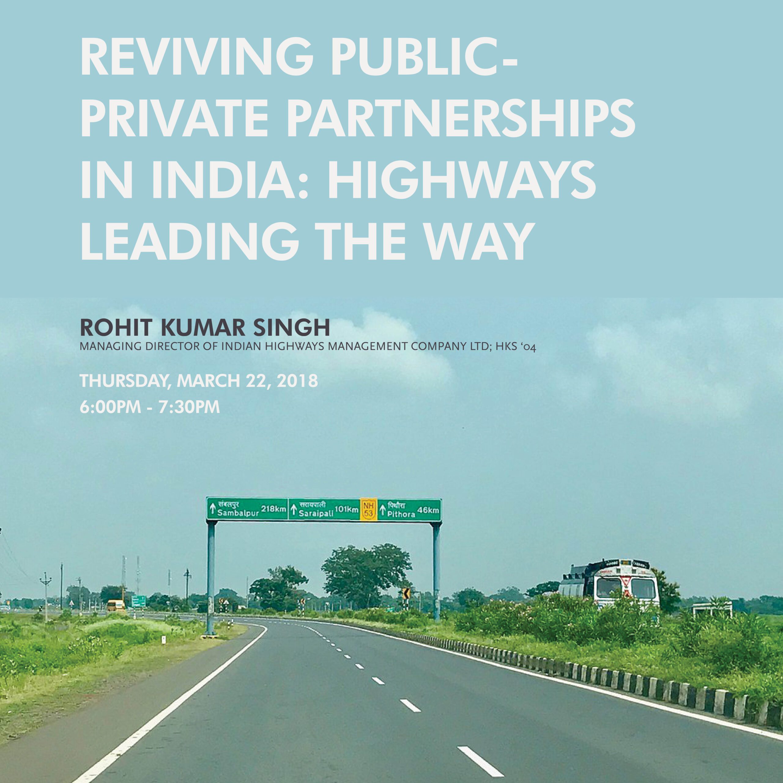 Reviving Public Private Partnerships In India Highways - 