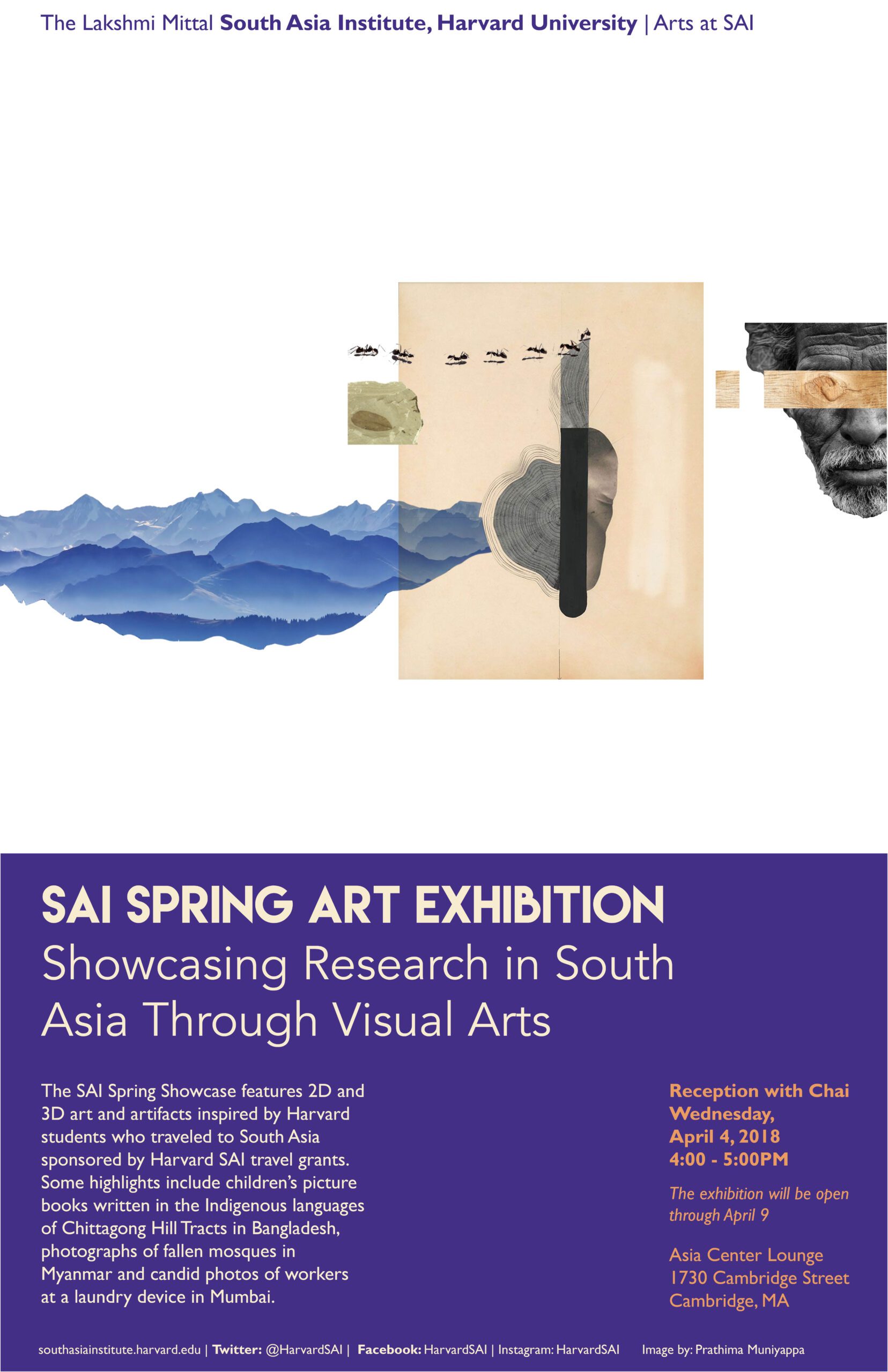 SAI Spring Art Exhibition: Showcasing Research in South Asia Through Visual Arts