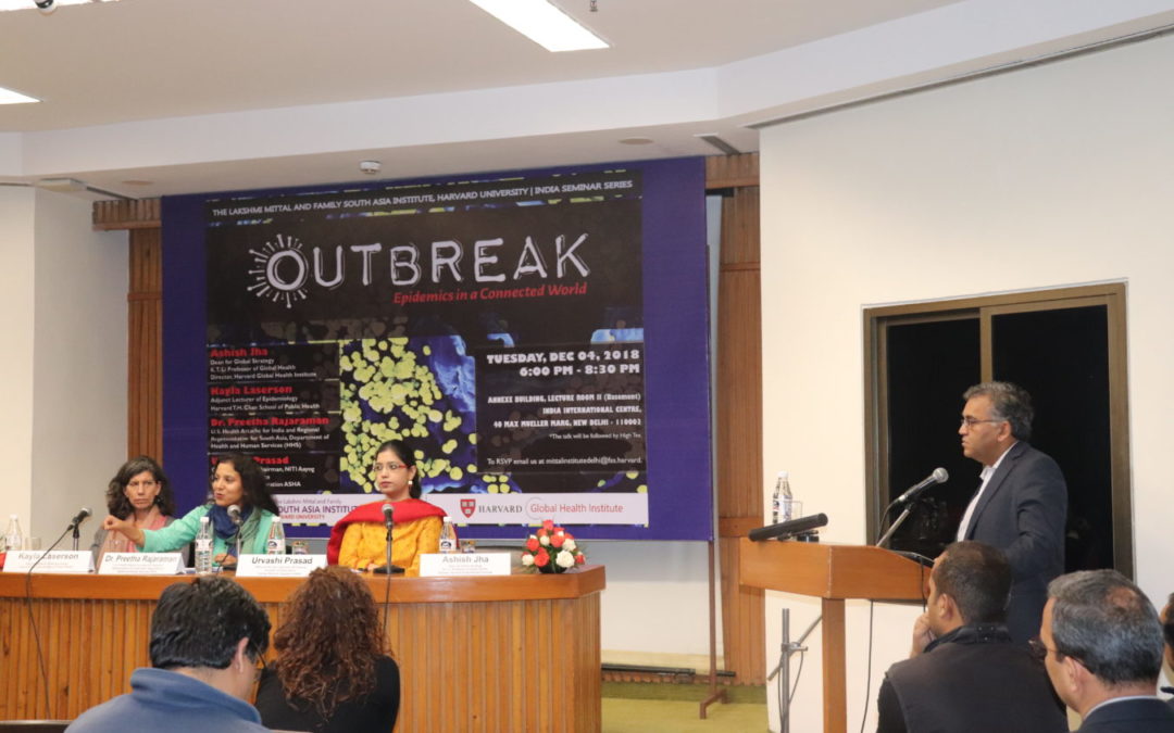 India Seminar Series: “Outbreak: Epidemics in a Connected World”