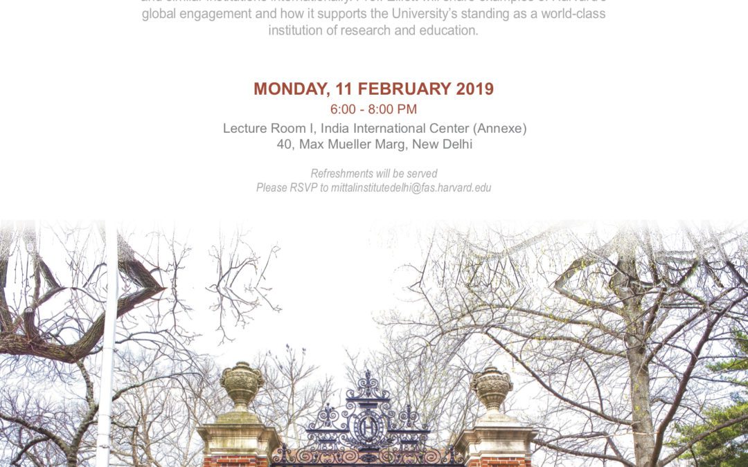 Building a Leading Institution for Research and Education: Insights from Harvard University