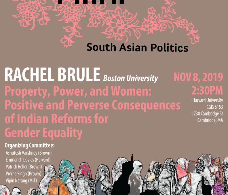 Property, Power, and Women: Positive and Perverse Consequences of Indian Reforms for Gender Equality