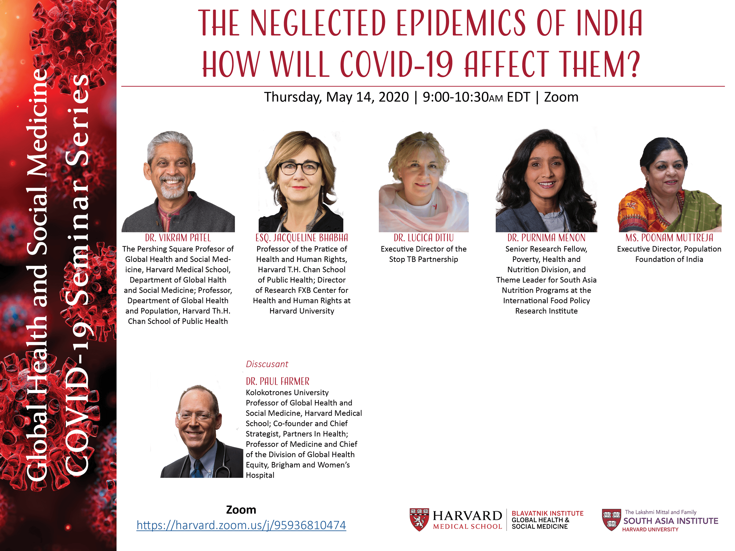 Webinar The Neglected Epidemics In India How Will Covid 19 Affect Them The Lakshmi Mittal And Family South Asia Institute webinar the neglected epidemics in