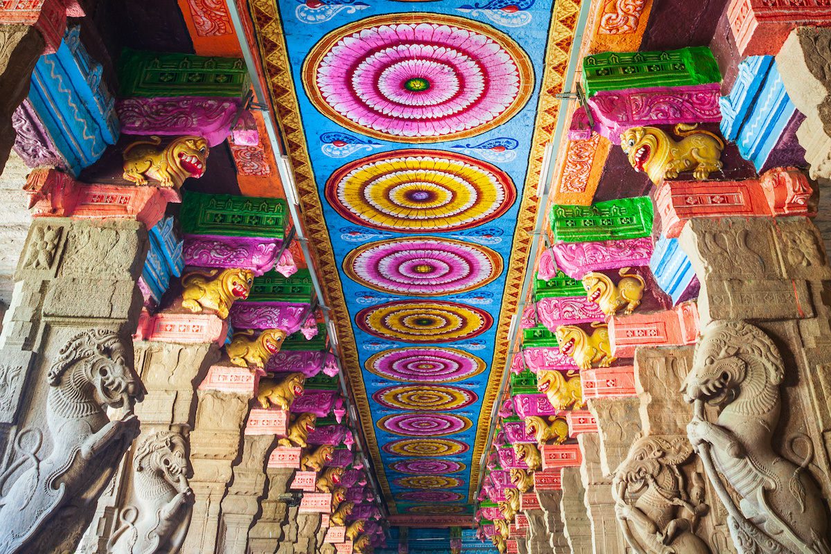 Thousand pillar hall, Meenakshi Temple
