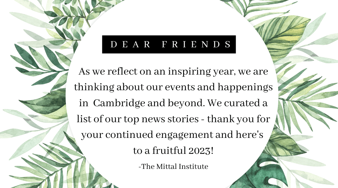 The Mittal Institute’s Highlights of 2022