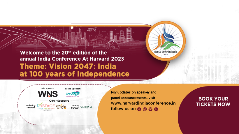 India Conference at Harvard on February 11-12 Celebrates 20th Year