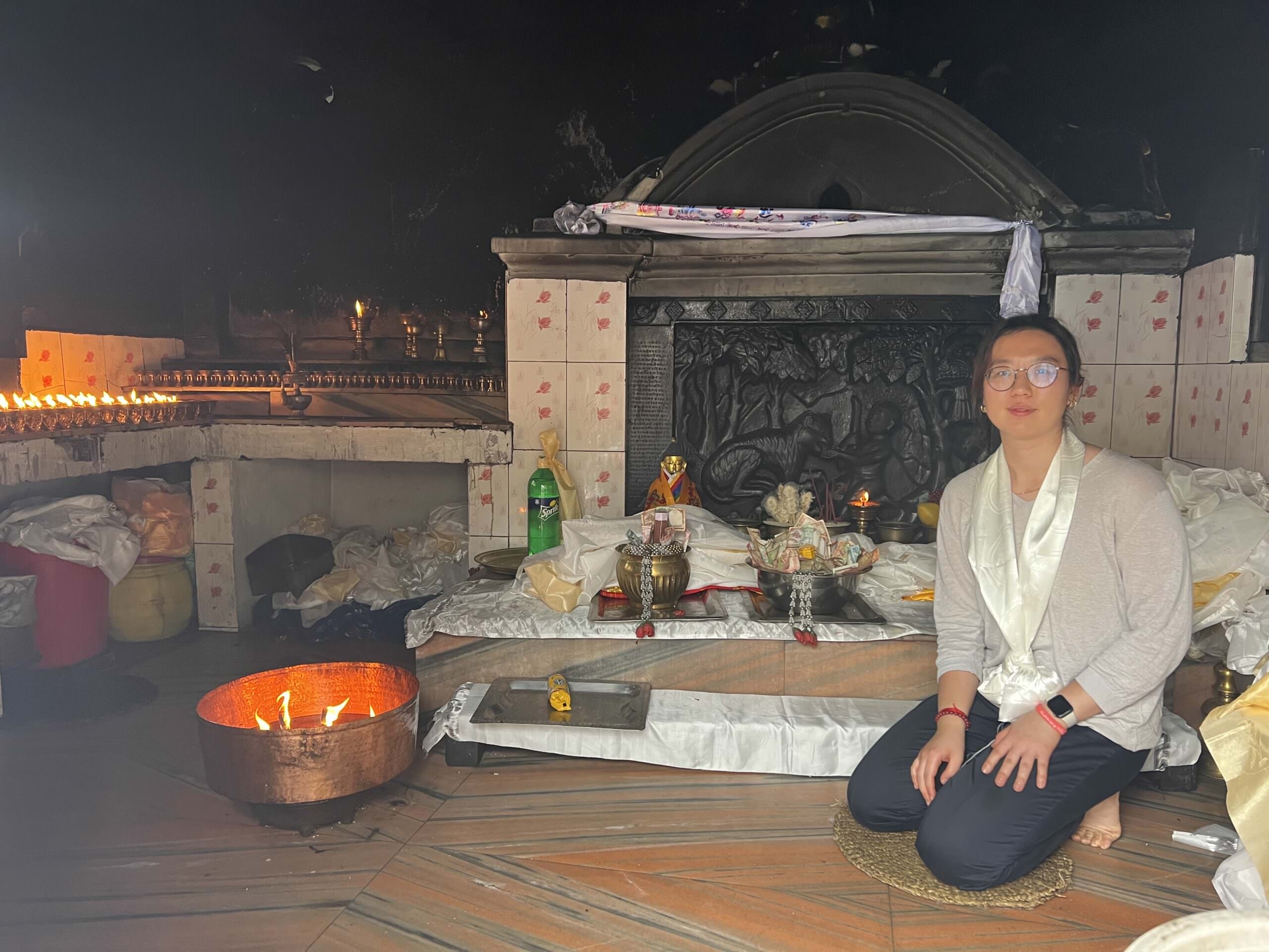 At Namo Buddha, outside of Kathmandu copy