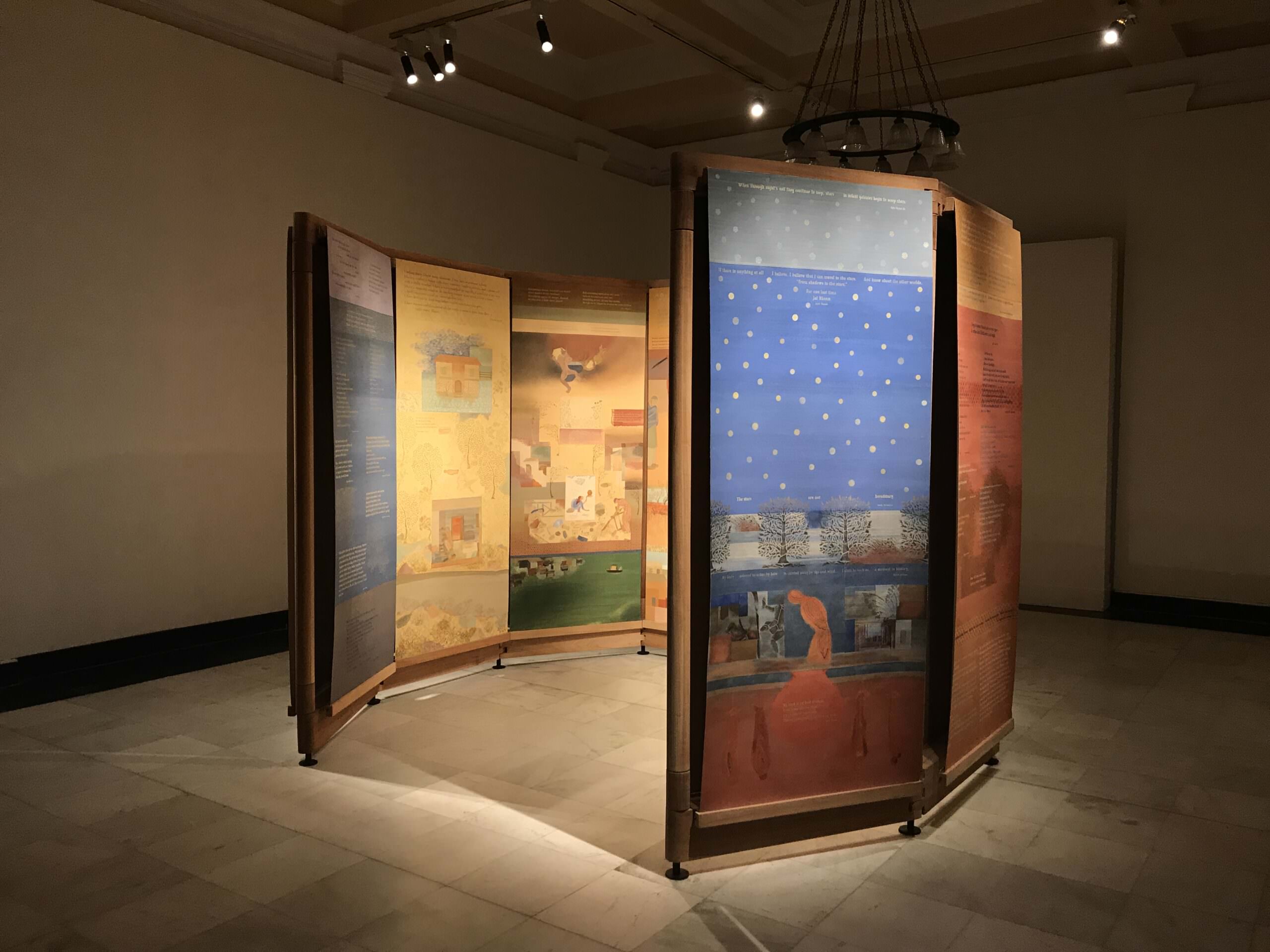 Terrain Carrying Across Leaving Behind - Nilima Sheikh