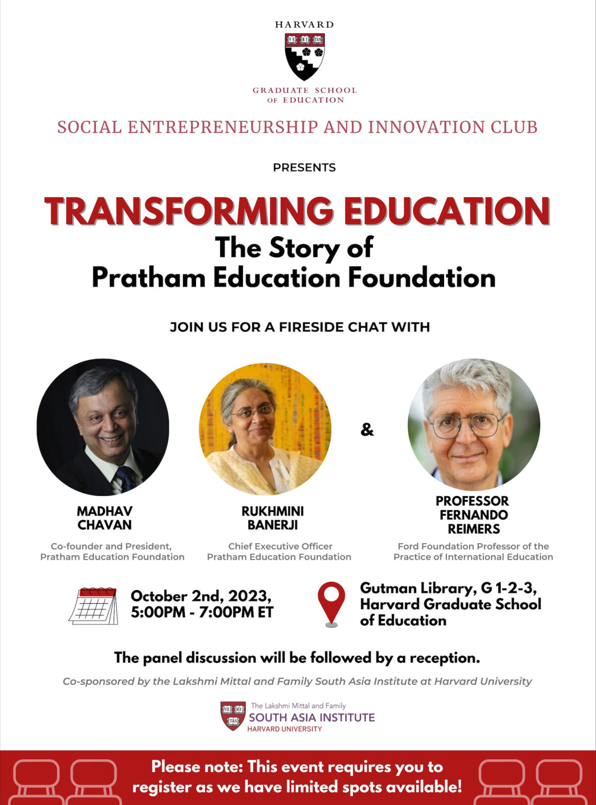 poster on transforming education with pratham education foundation