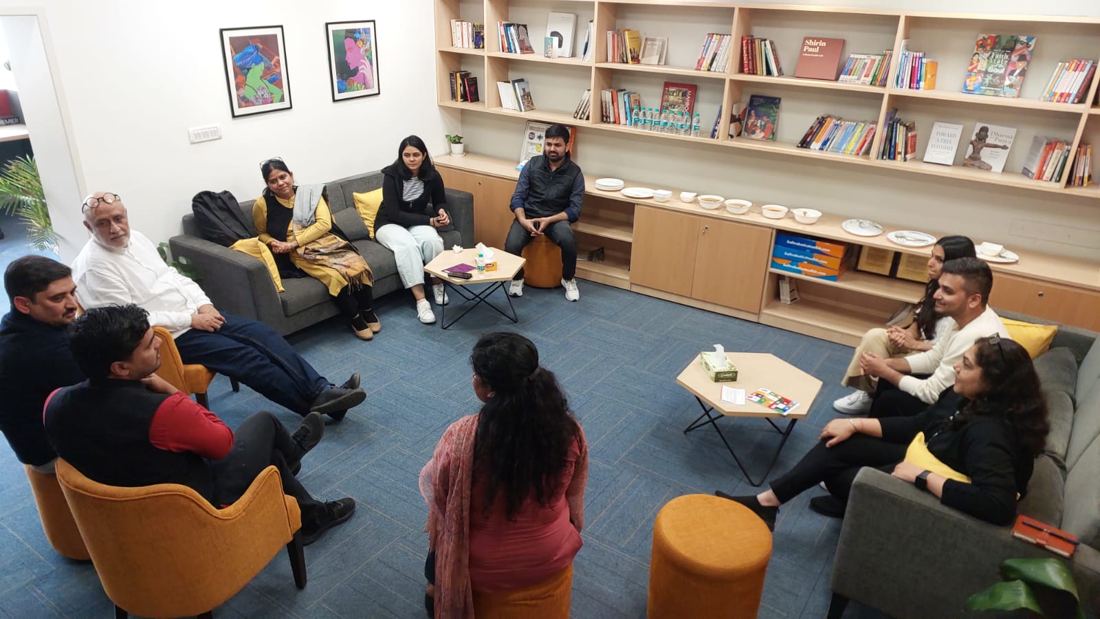 Rahul in office