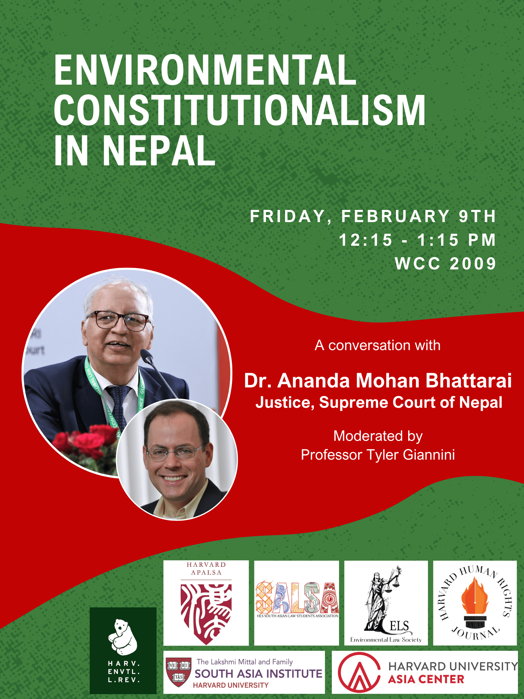 Environmental Constitutionalism with Nepal Supreme Court Justice Ananda