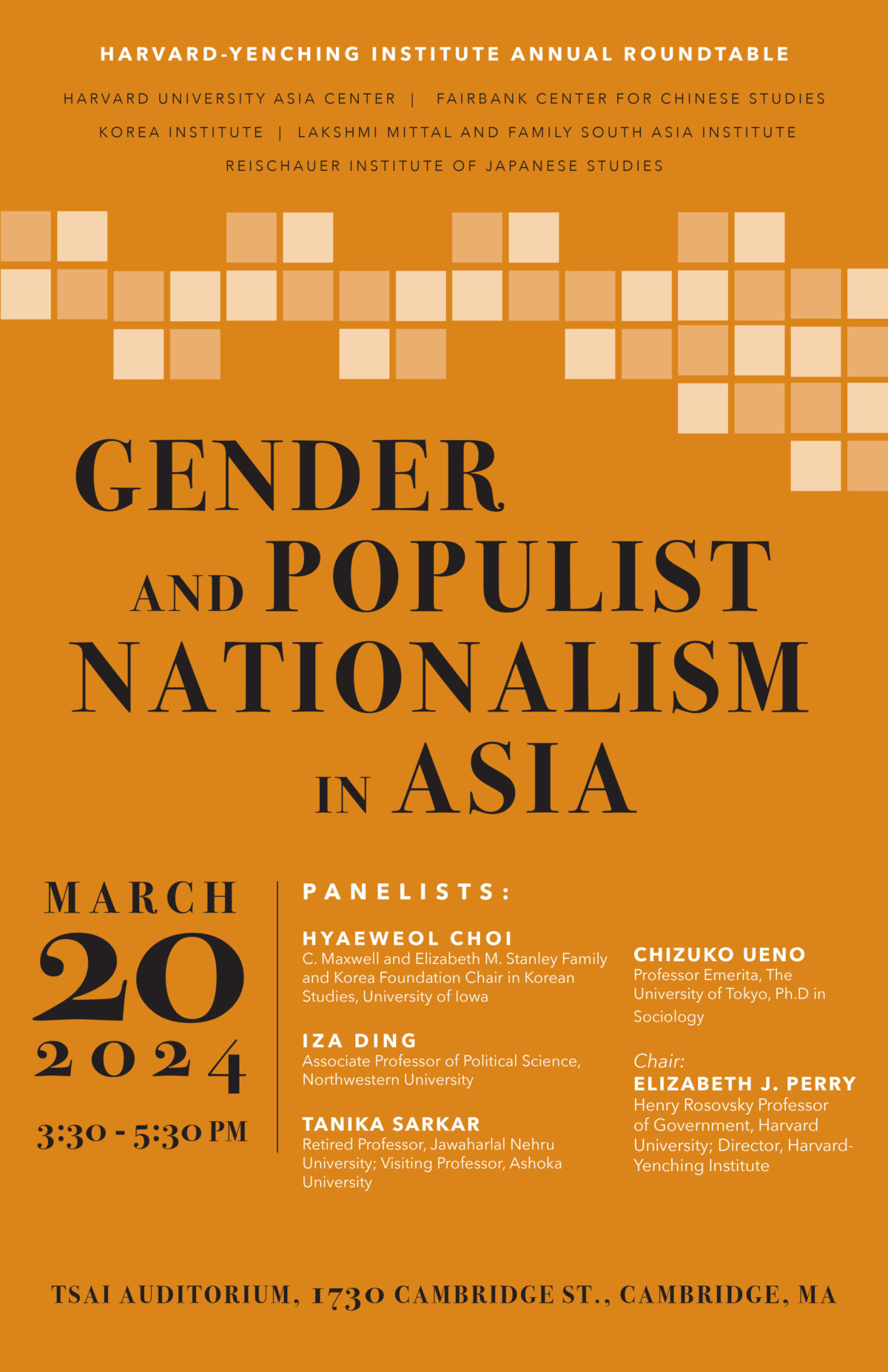 Gender and Populist Nationalism in Asia Poster