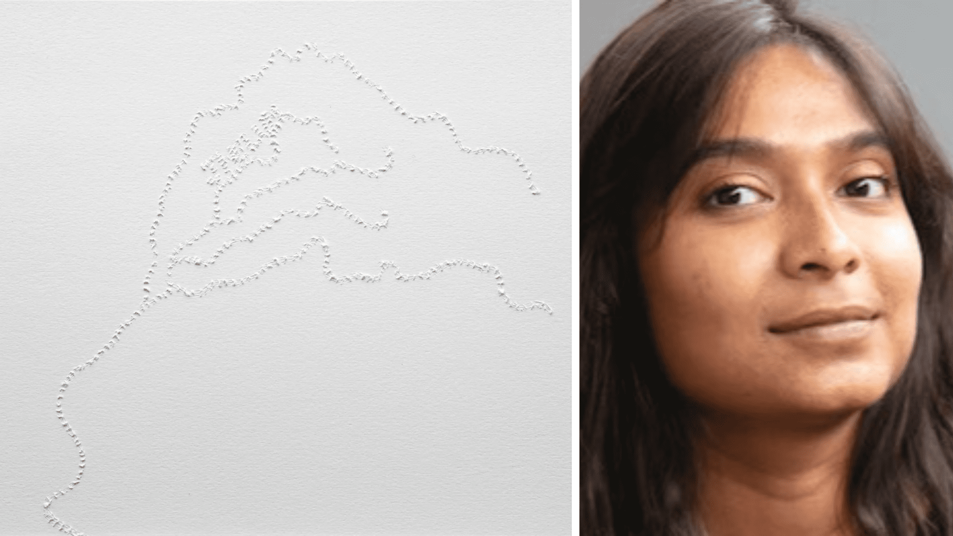 Ishita Chakraborty and her artwork