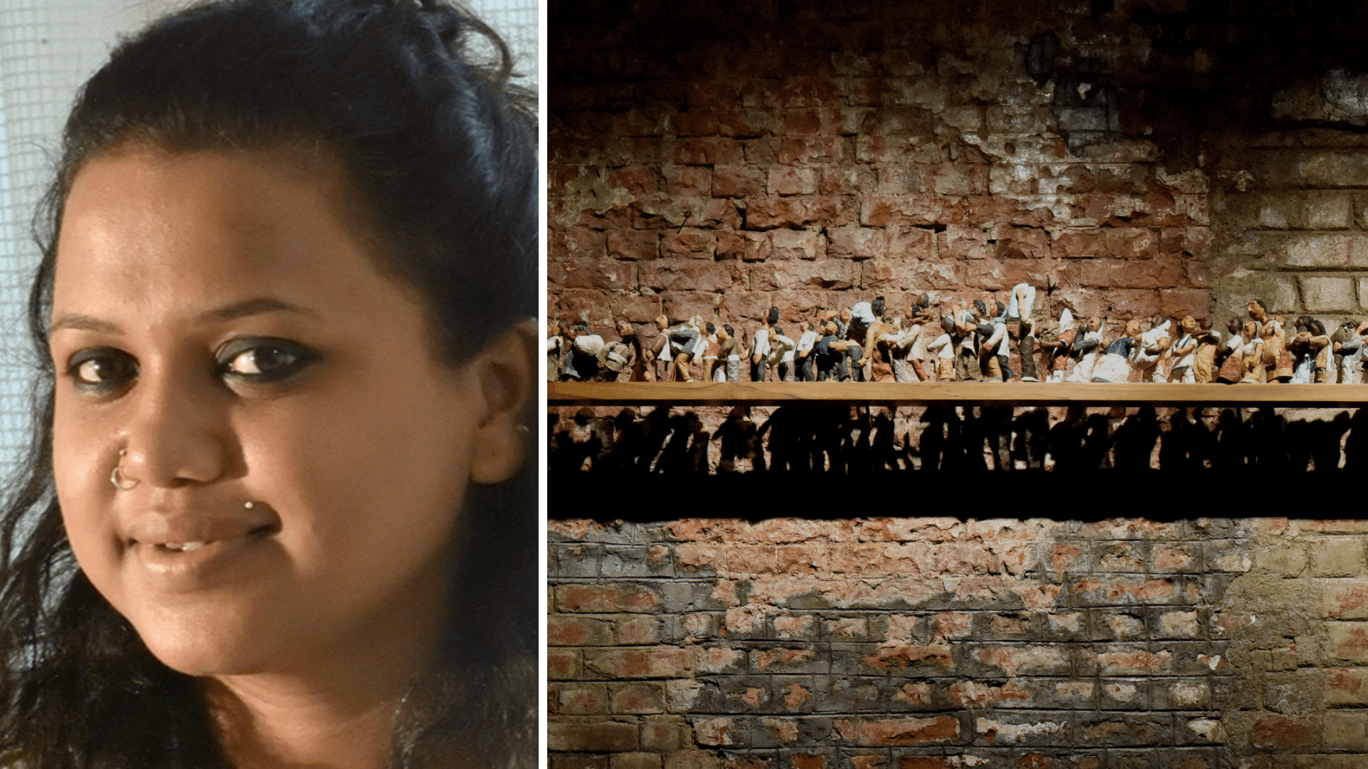 Sudipta Das and her artwork