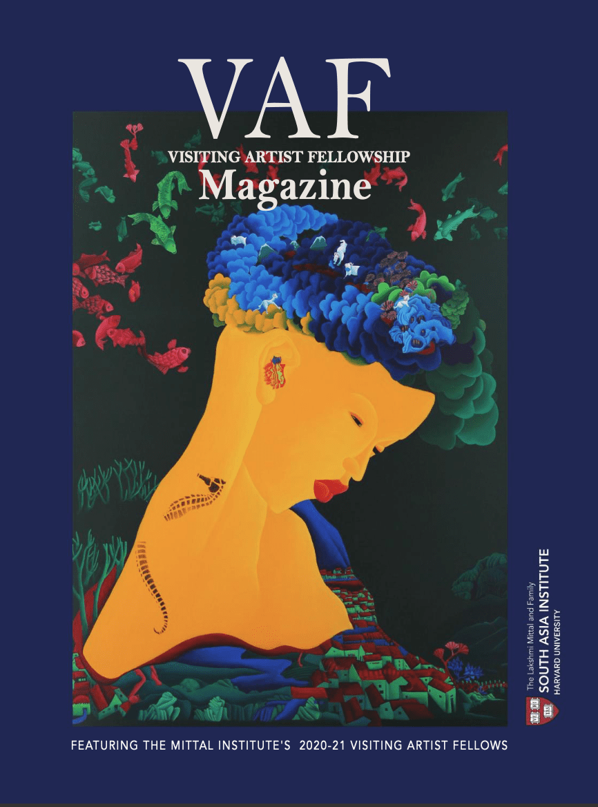 2020–2021 Visiting Artist Magazine Cover