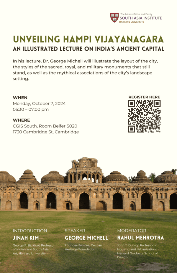 George Michell Lecture Oct 7