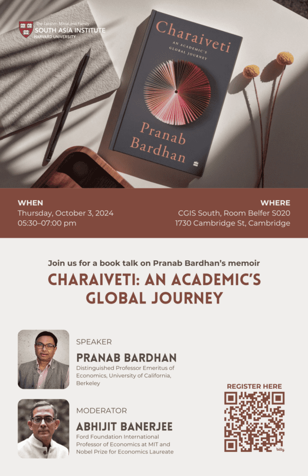 Pranab Bardhan Book Talk Poster Oct 3