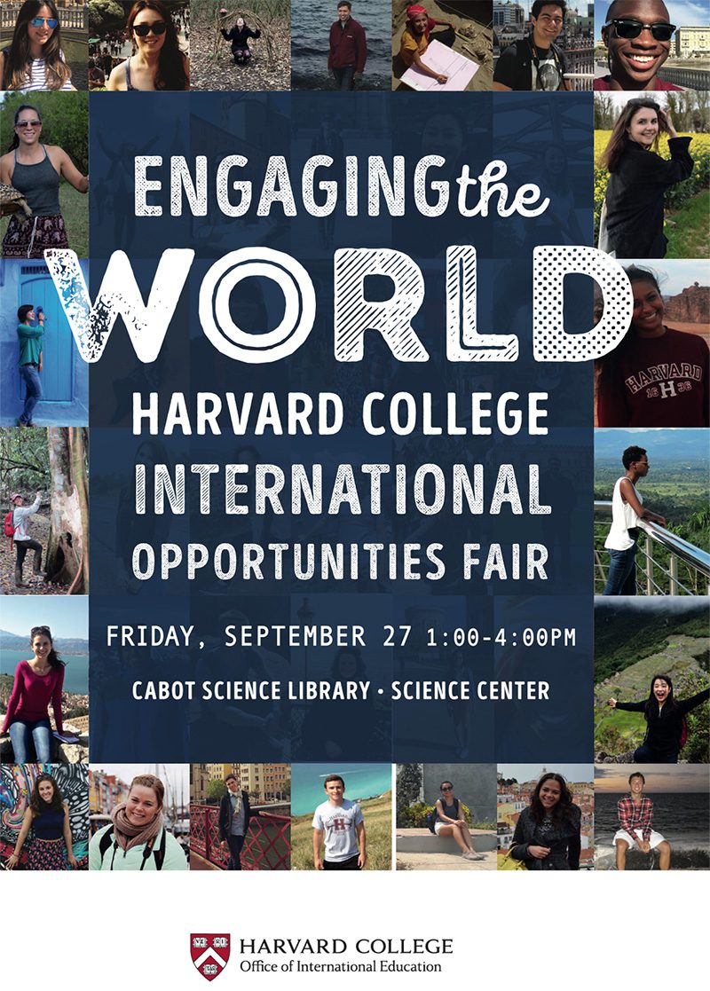 Harvard International Opportunities Fair 1