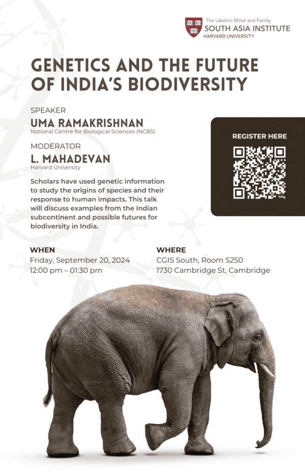 Genetics and the Future of India's Biodiversity