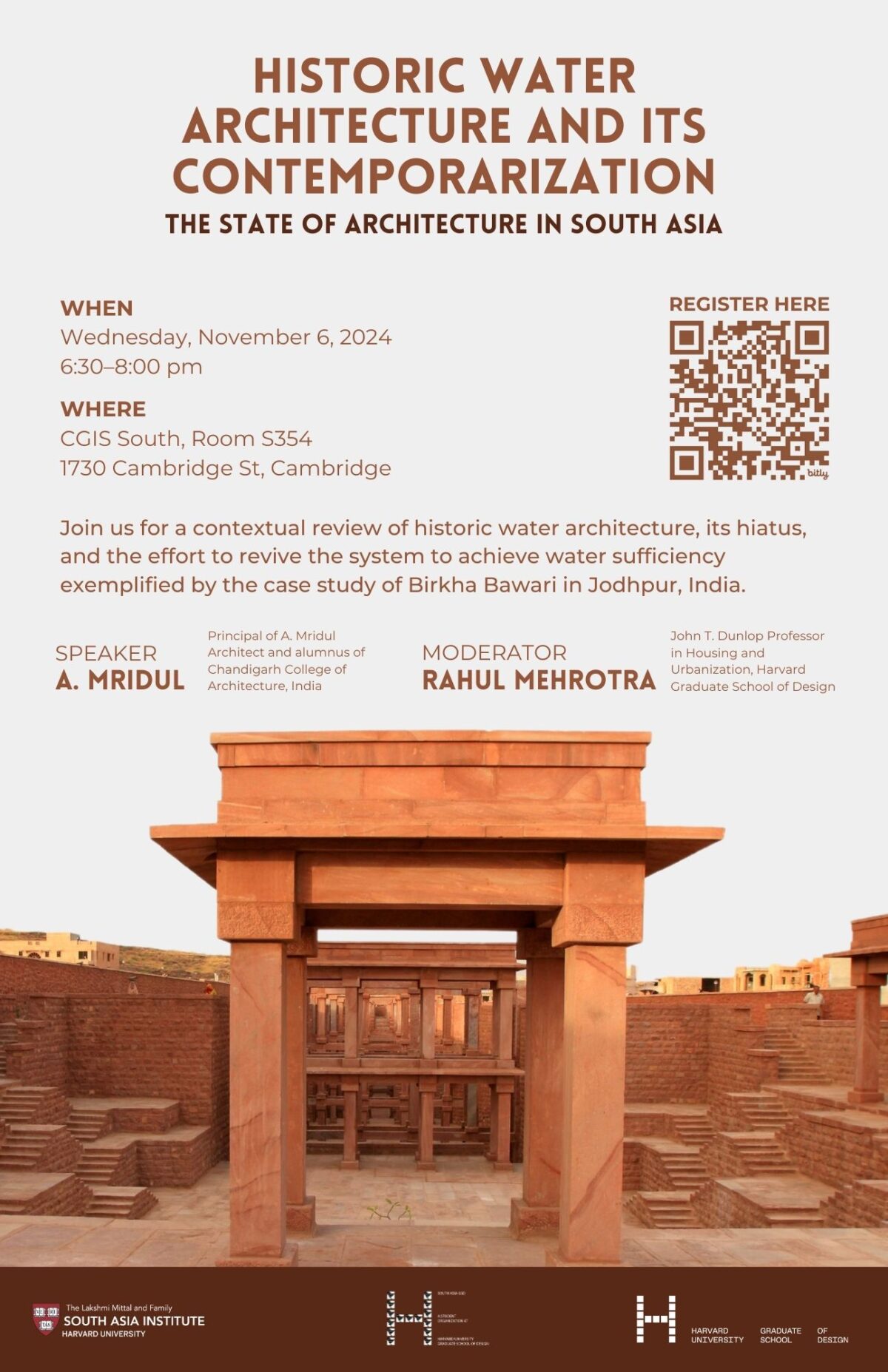 Water Architecture Event Nov 6