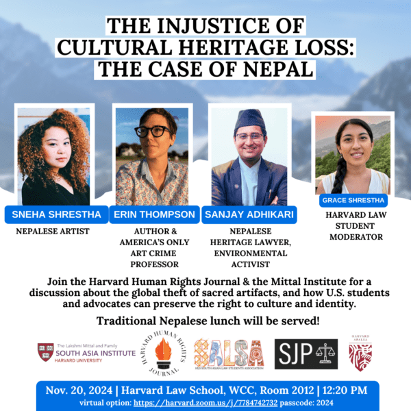 The Injustice of Cultural Heritage Loss: The Case of Nepal
