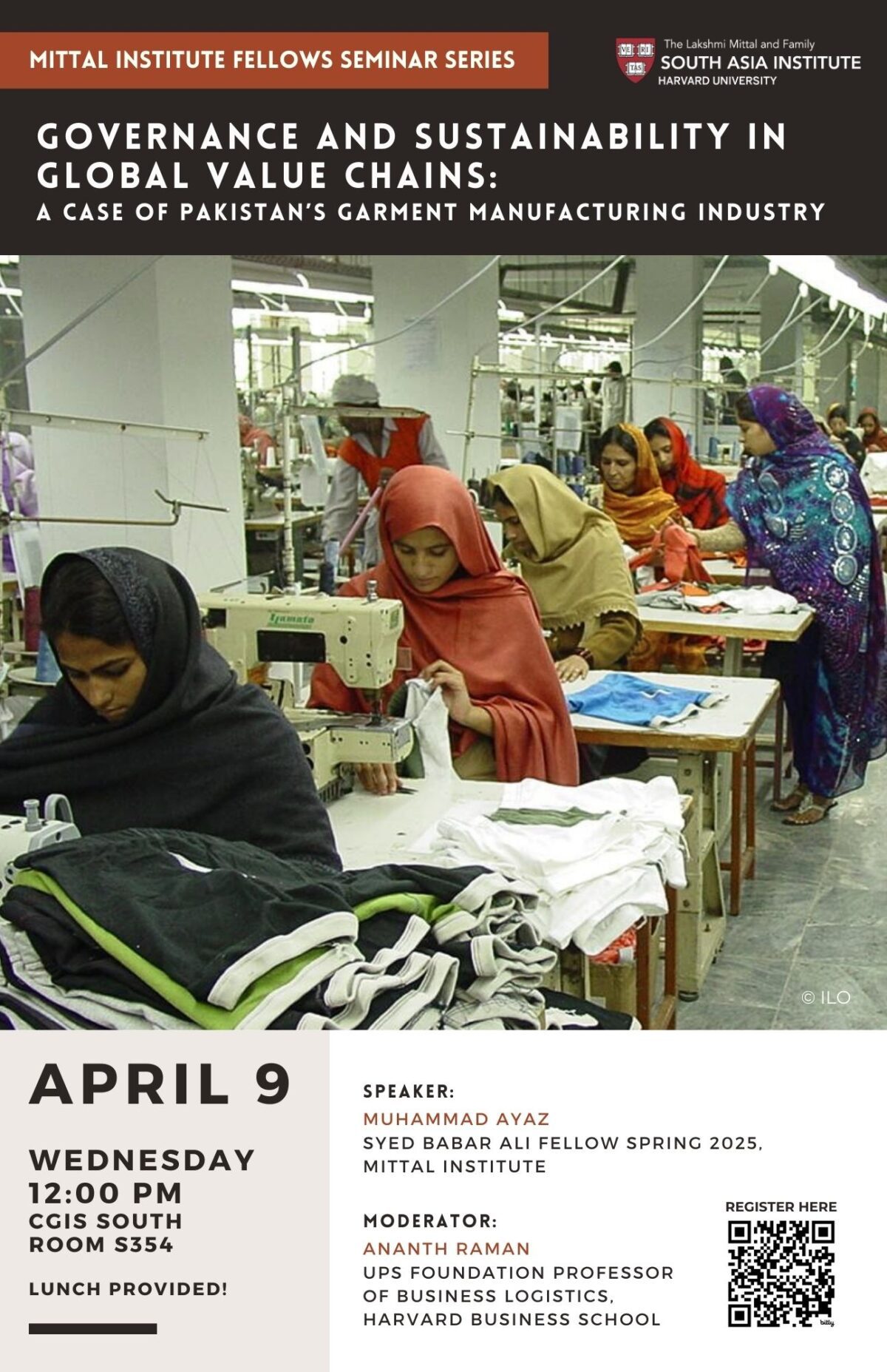Syed Babar Ali Fellow Seminar April 9