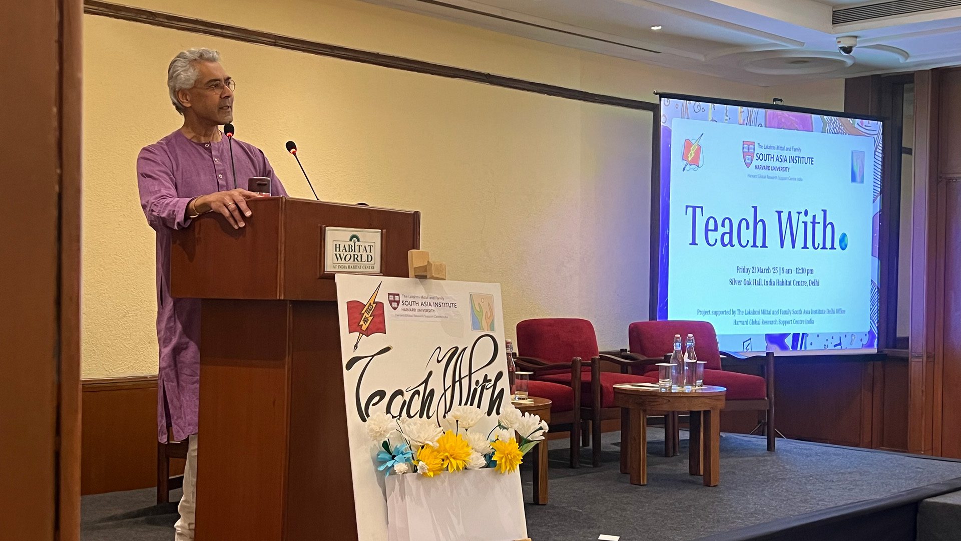 Hitesh Hathi at Teach with Earth Event