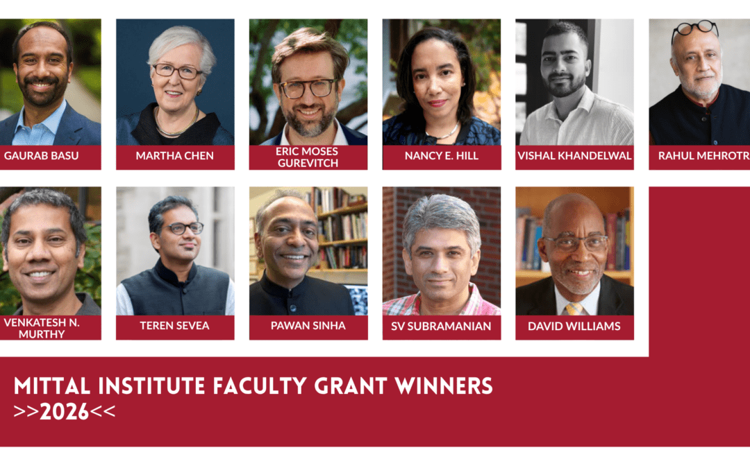 Advancing Research on South Asia: 2026 Mittal Institute Faculty Grant Recipients