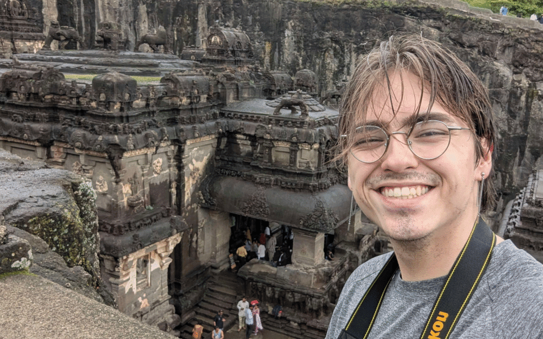 From Classroom to Culture:  ﻿John Weaver ’26 Explores Sanskrit in Pune