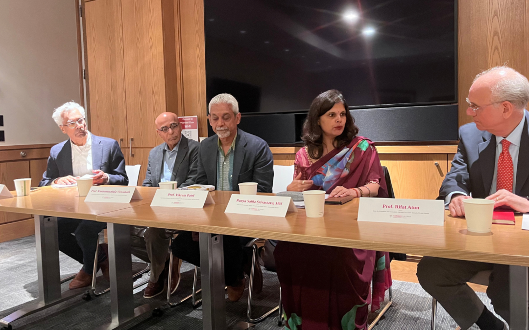 Union Health Secretary of India at Harvard