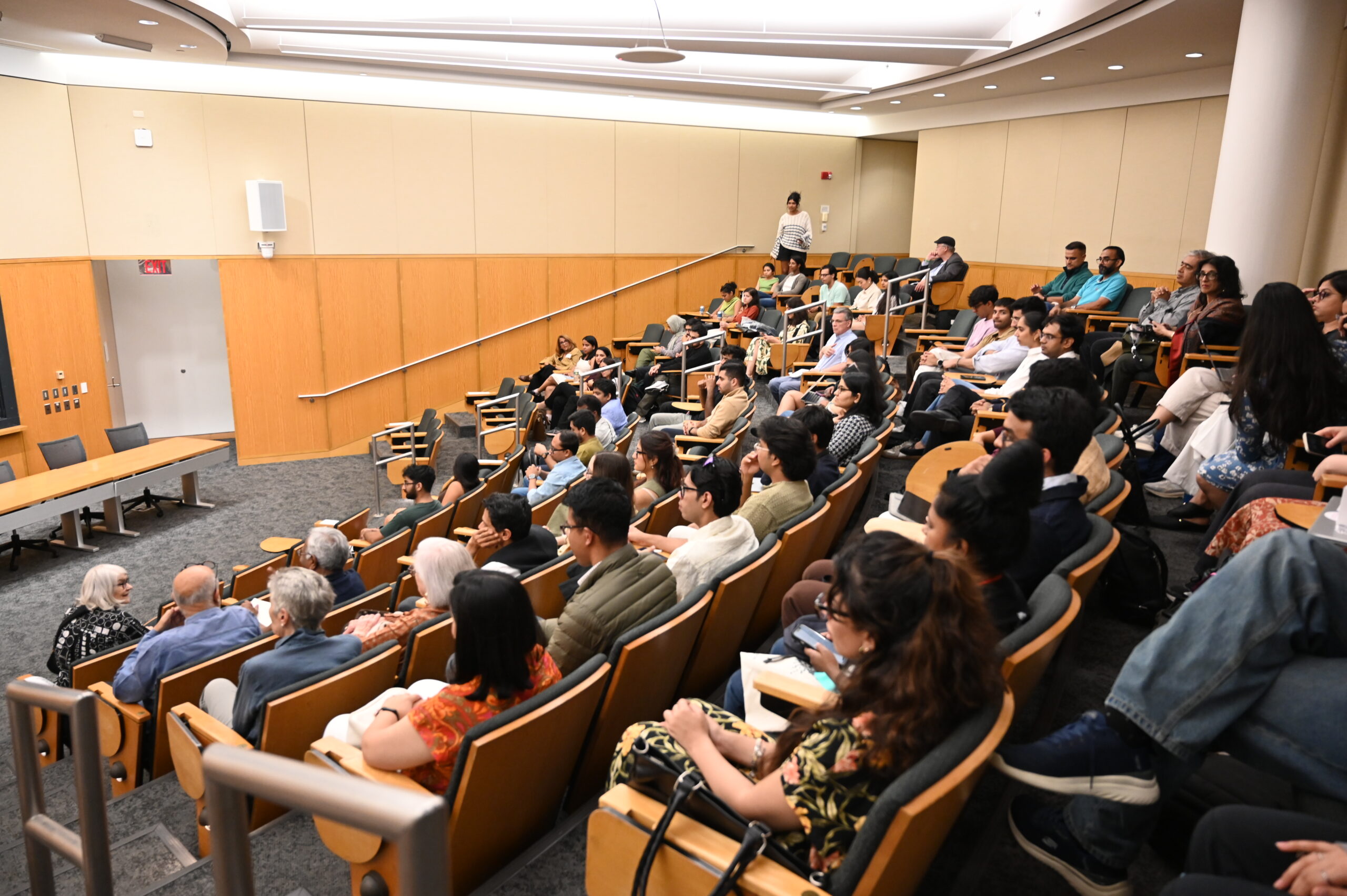 A full room
